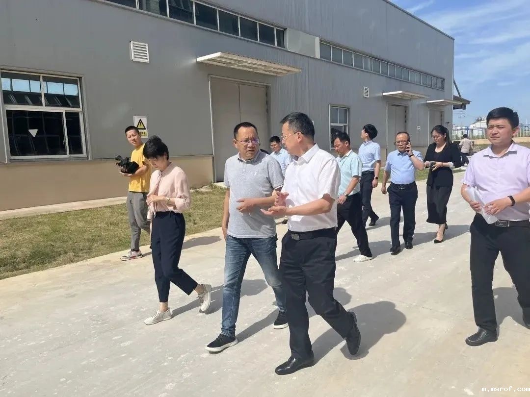 市委常委、副市长吕栋来公司调研