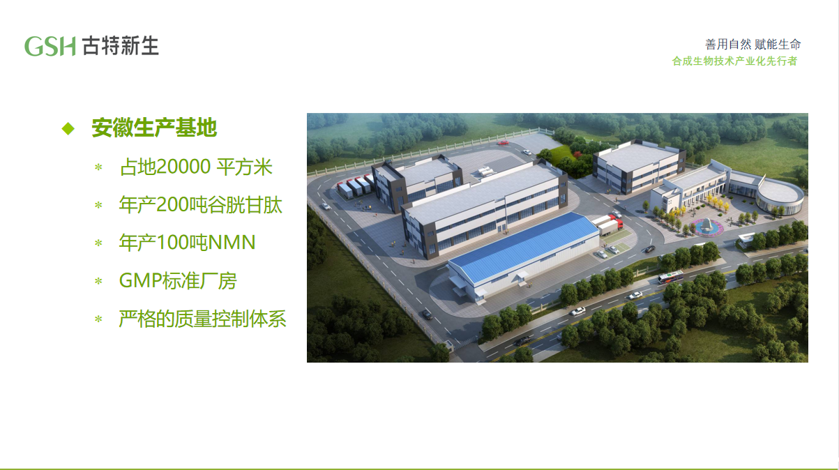 GSH开云体育新人新生安徽生产基地