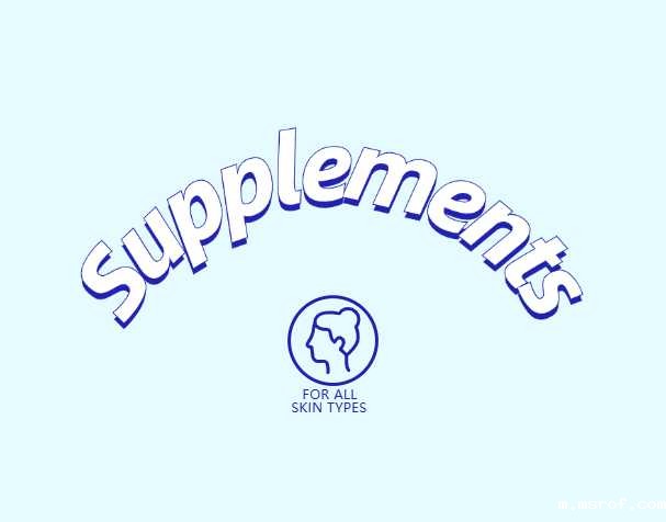 补充剂在皮肤健康与抗衰领域的潜在作用